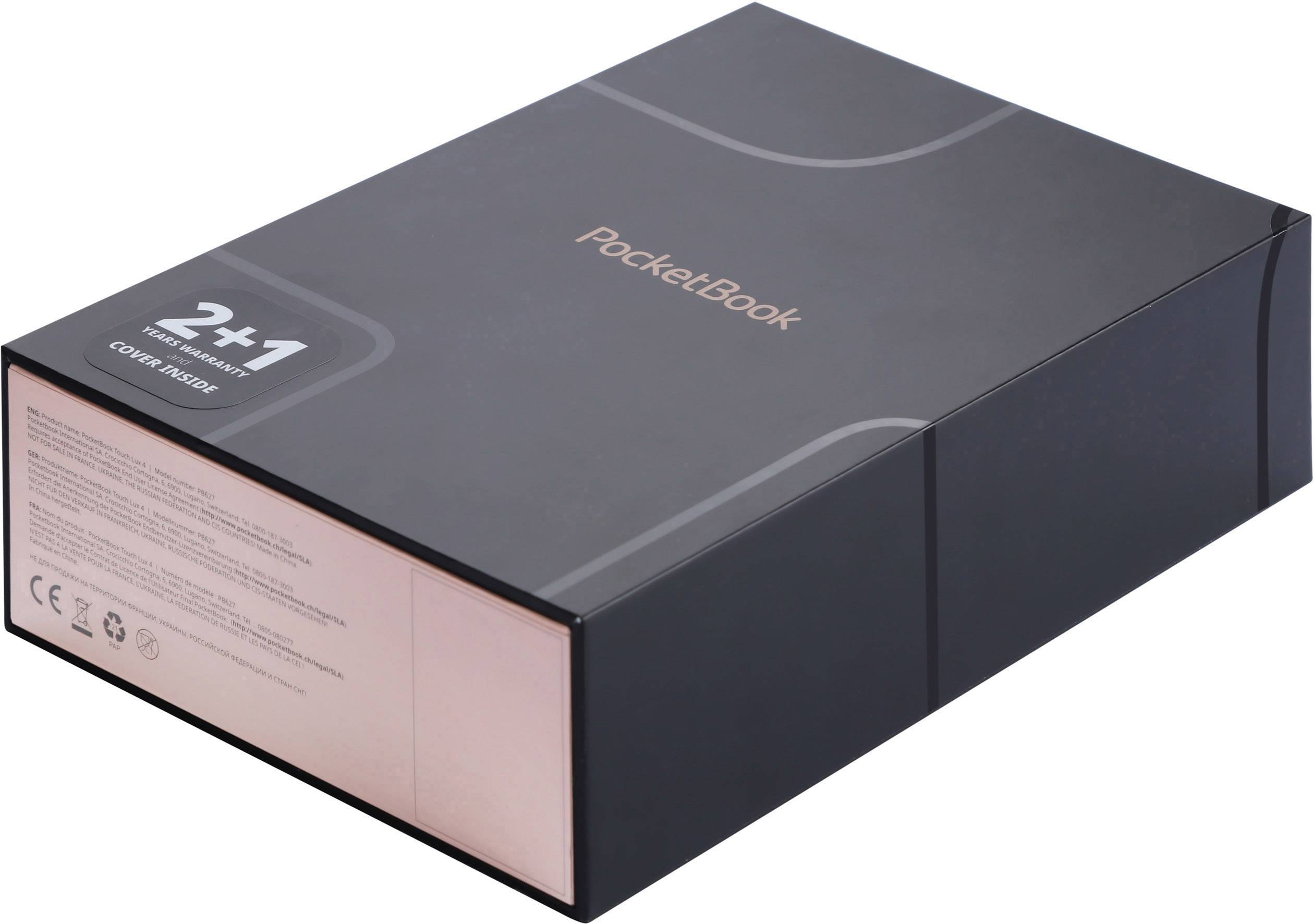 PocketBook Touch Lux 4 Limited Edition Gold inklusive Cover (Geschenkbox) eBook-Reader 15.2 cm (6.0 Zoll) Gold (matt)