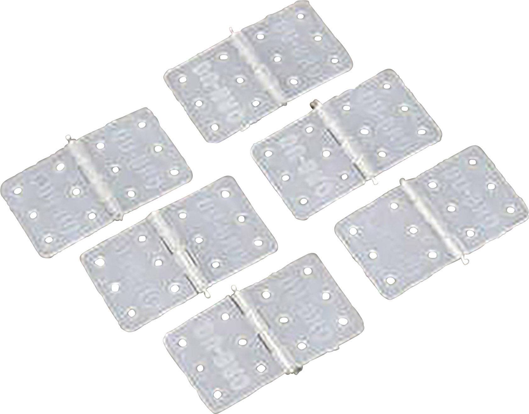 DU-BRO Hinges 16/28 Scharnier Rechteckig Polyamid (L x B) 28mm x 16mm 6St.