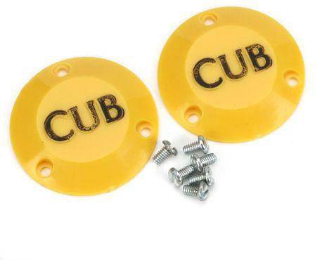 DU-BRO Modellflugzeug Schaumgummireifen mit Kunststofffelge, mit Profil 108mm 2St.