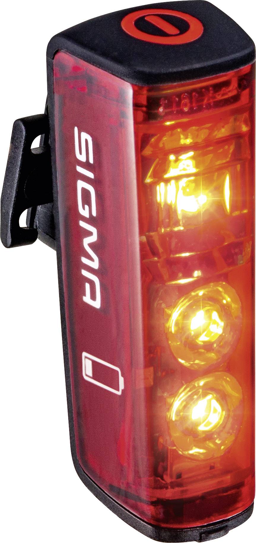 Sigma Fahrradbeleuchtung Set AURA 80 FL / Blaze Set LED akkubetrieben Schwarz