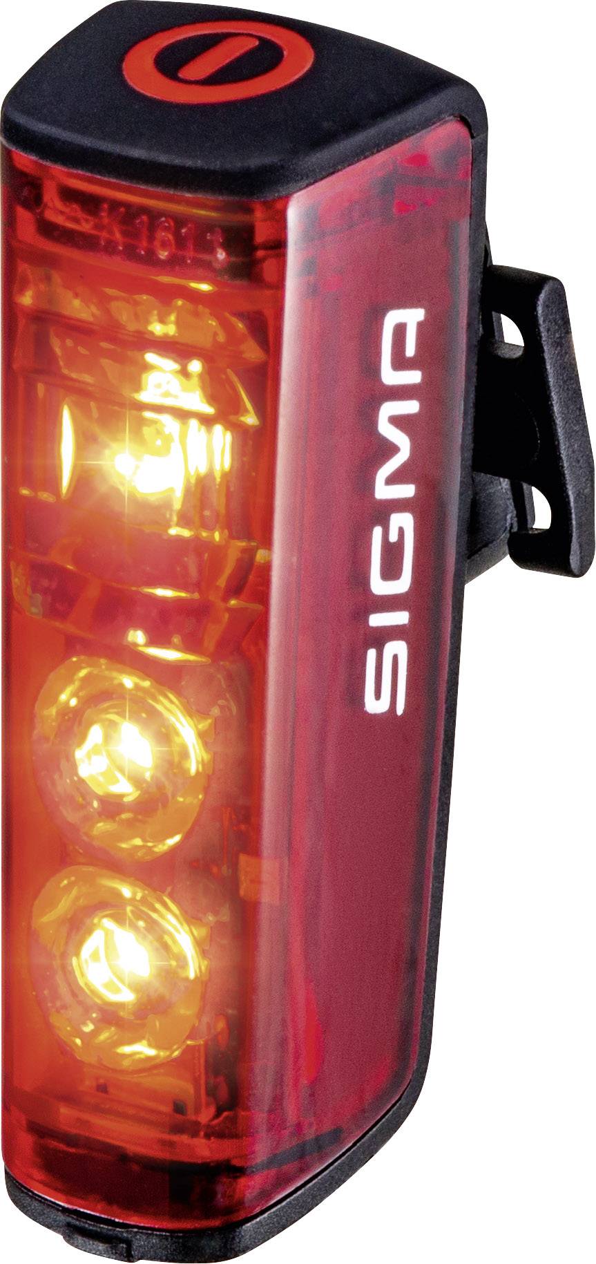 Sigma Fahrrad-Rücklicht Blaze LED akkubetrieben Rot, Schwarz