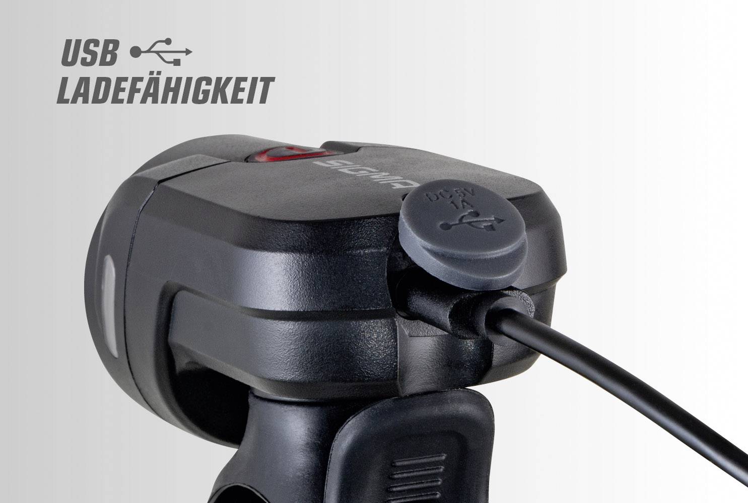 Sigma Fahrrad-Scheinwerfer AURA 35 LED akkubetrieben Schwarz