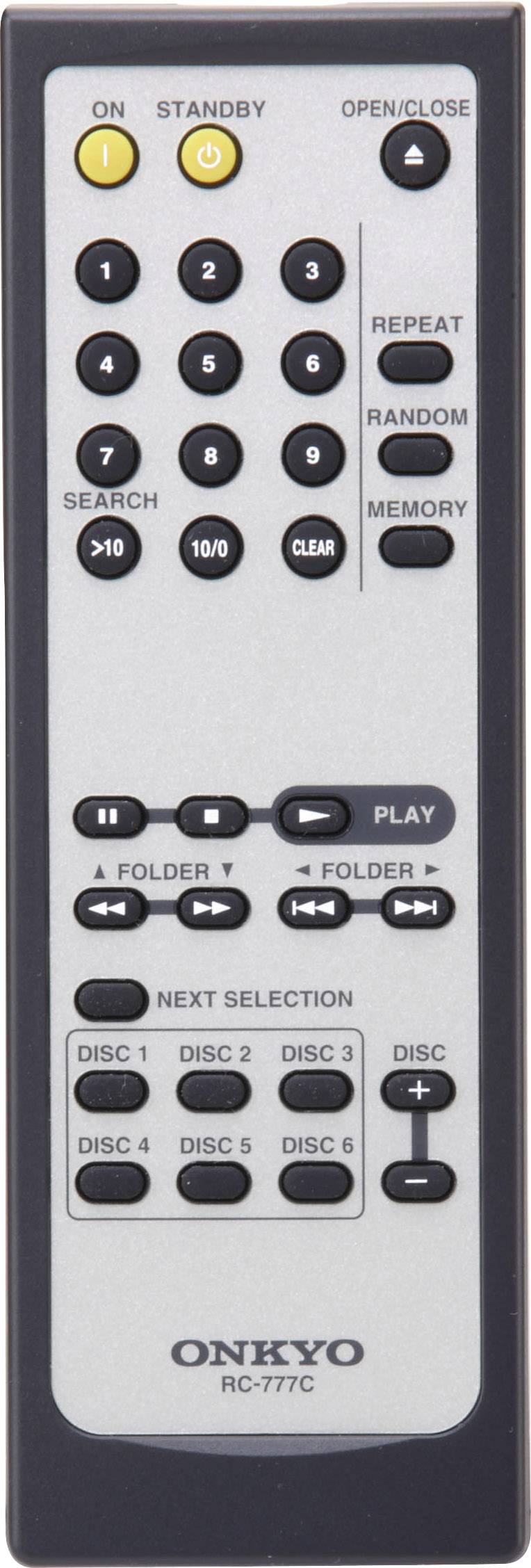 Onkyo DX-C390-S CD-Player Silber