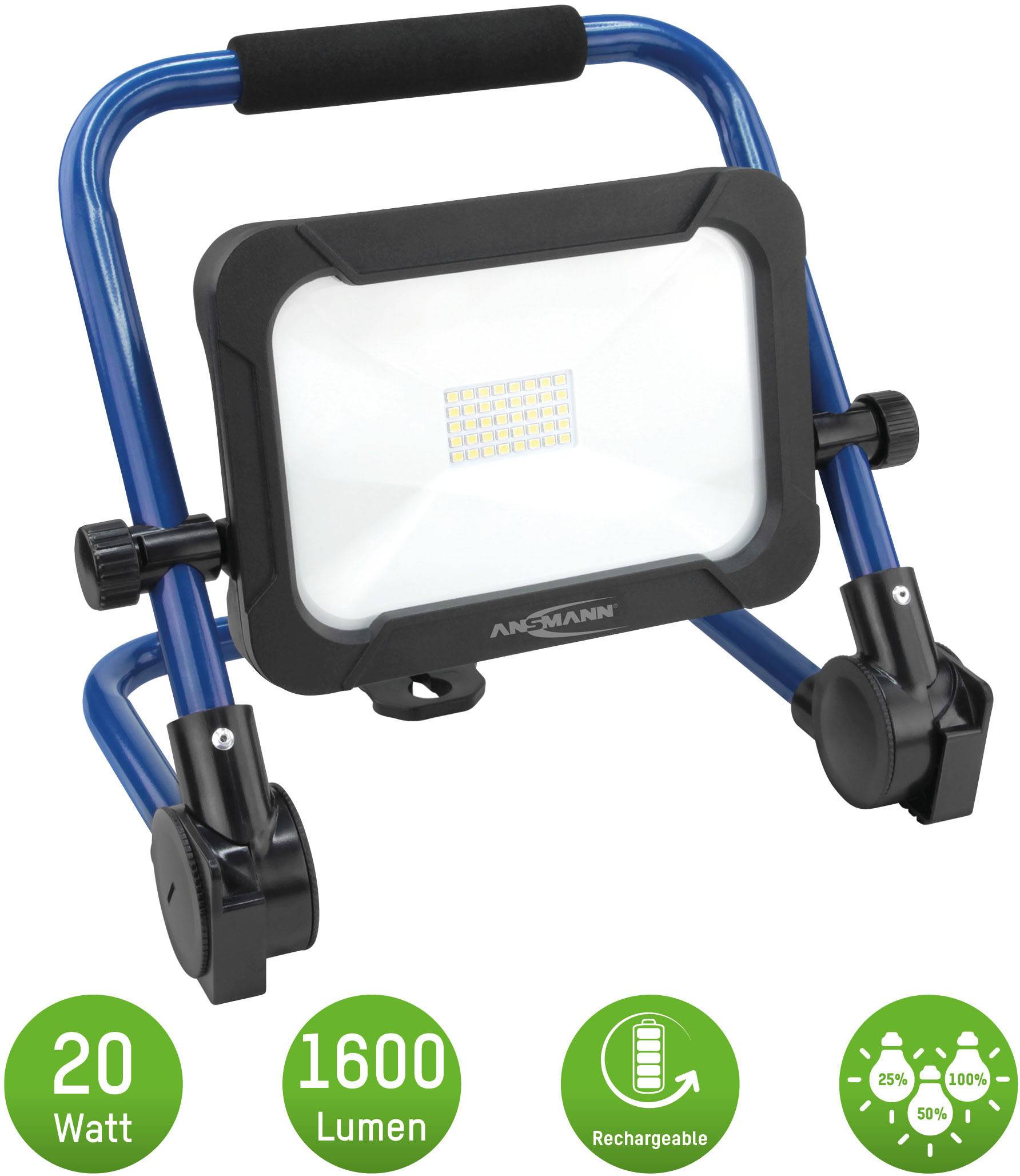 Ansmann FL1600R Baustrahler 20W 1600lm Neutralweiß 1600-0275