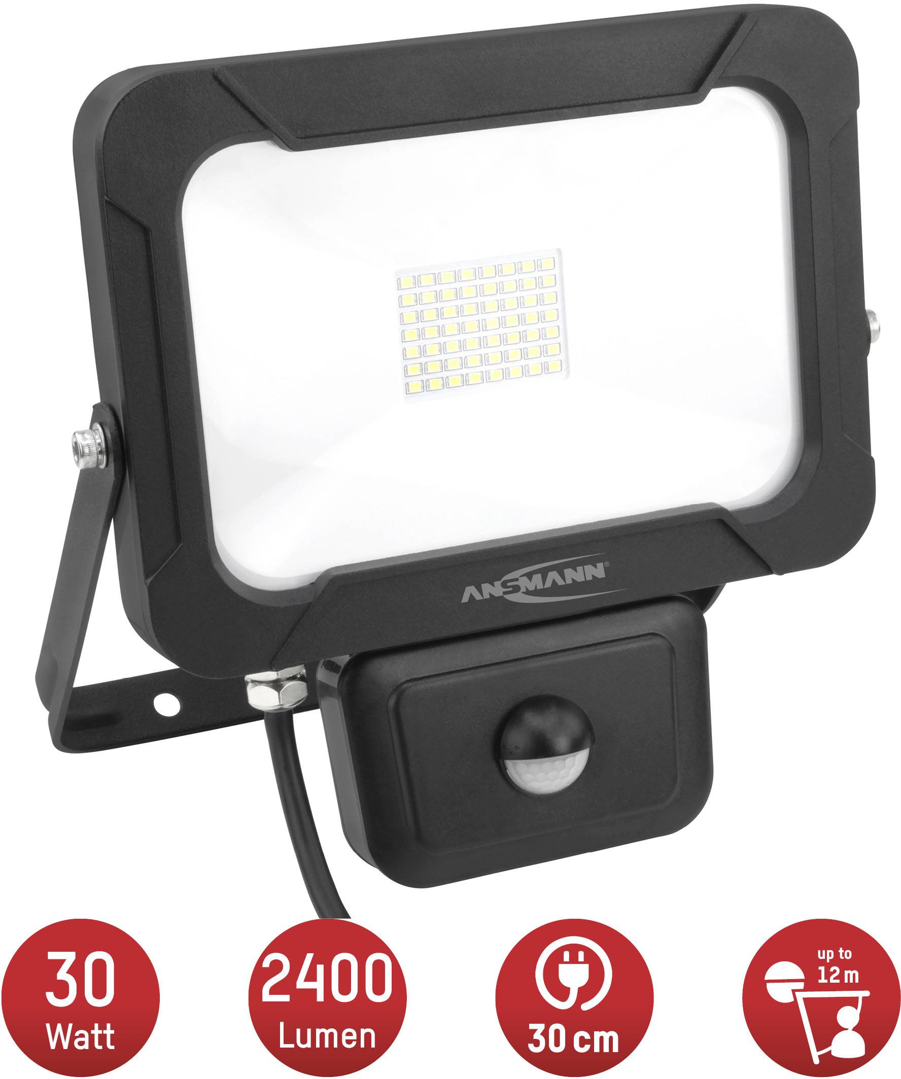 Ansmann WFL2400S 1600-0285 LED-Wandstrahler EEK: F (A - G) 30 W Leuchtfarben: Neutralweiß