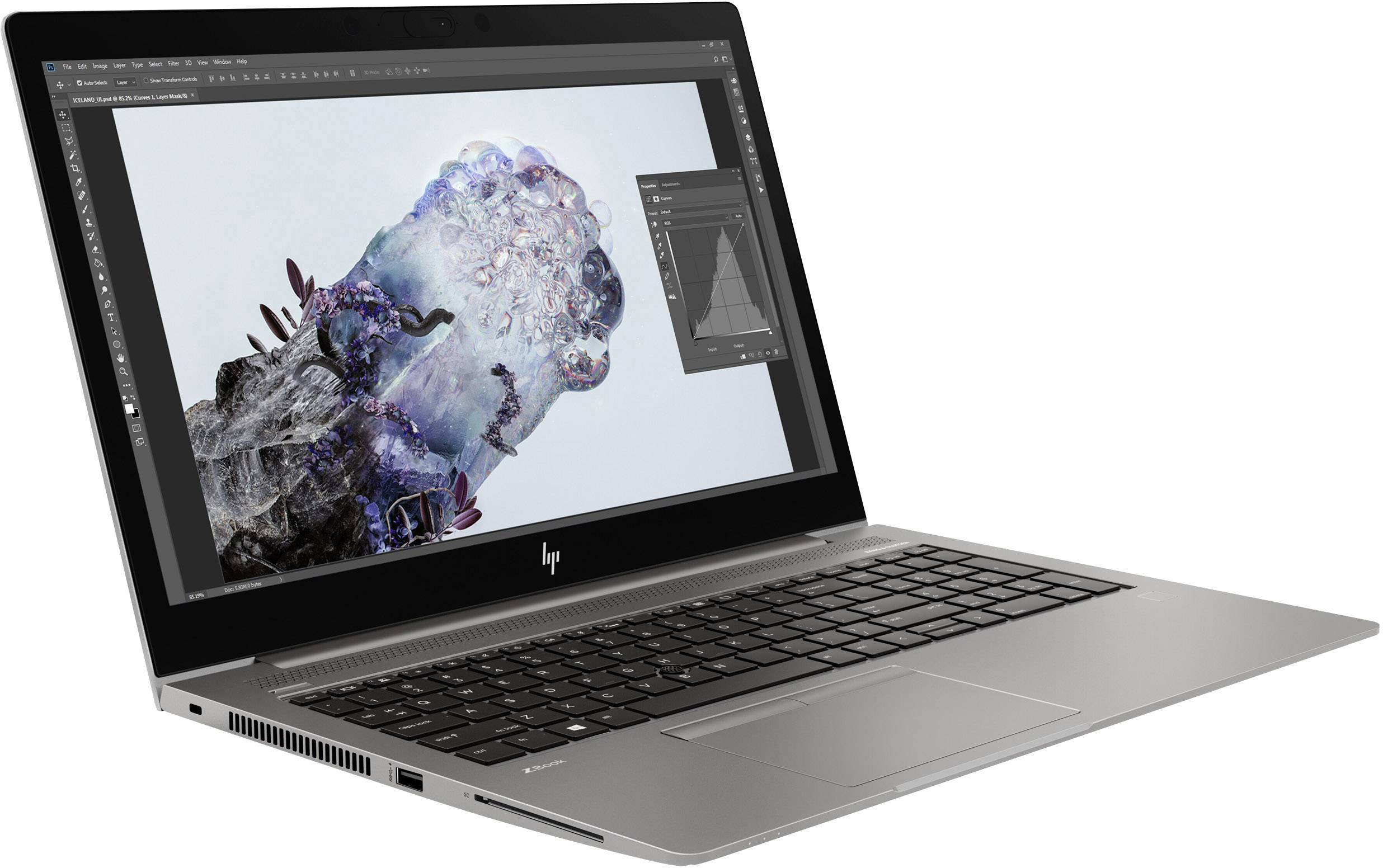HP ZBook 15u G6 39.6cm (15.6 Zoll) Notebook AMD I7-8565U 16GB 512GB 512GB SSD AMD Radeon Pro WX 3200 Windows® 10 Silber