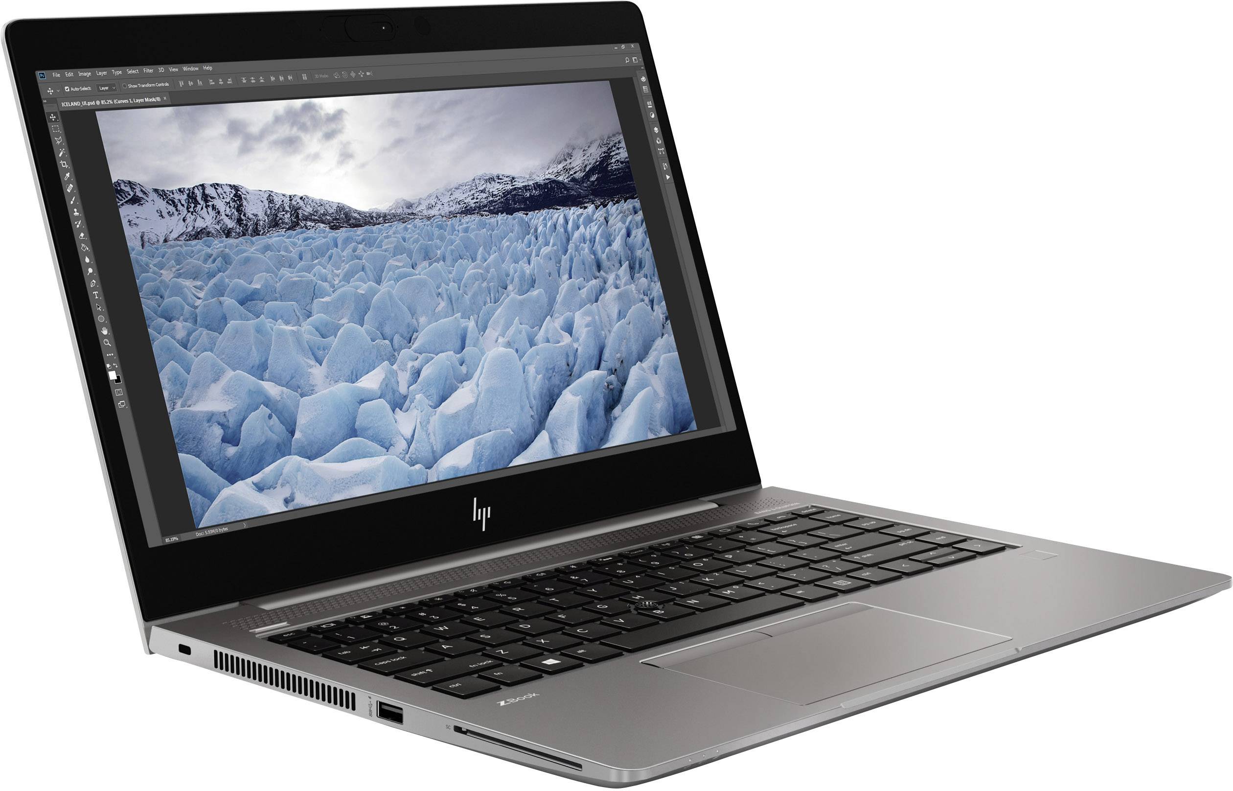 HP ZBook 14u G6 35.6cm (14 Zoll) Notebook Intel® Core™ i7 I7-8565U 16GB 512GB 512GB SSD AMD Radeon Pro WX 3200 Windows® 10 Silber