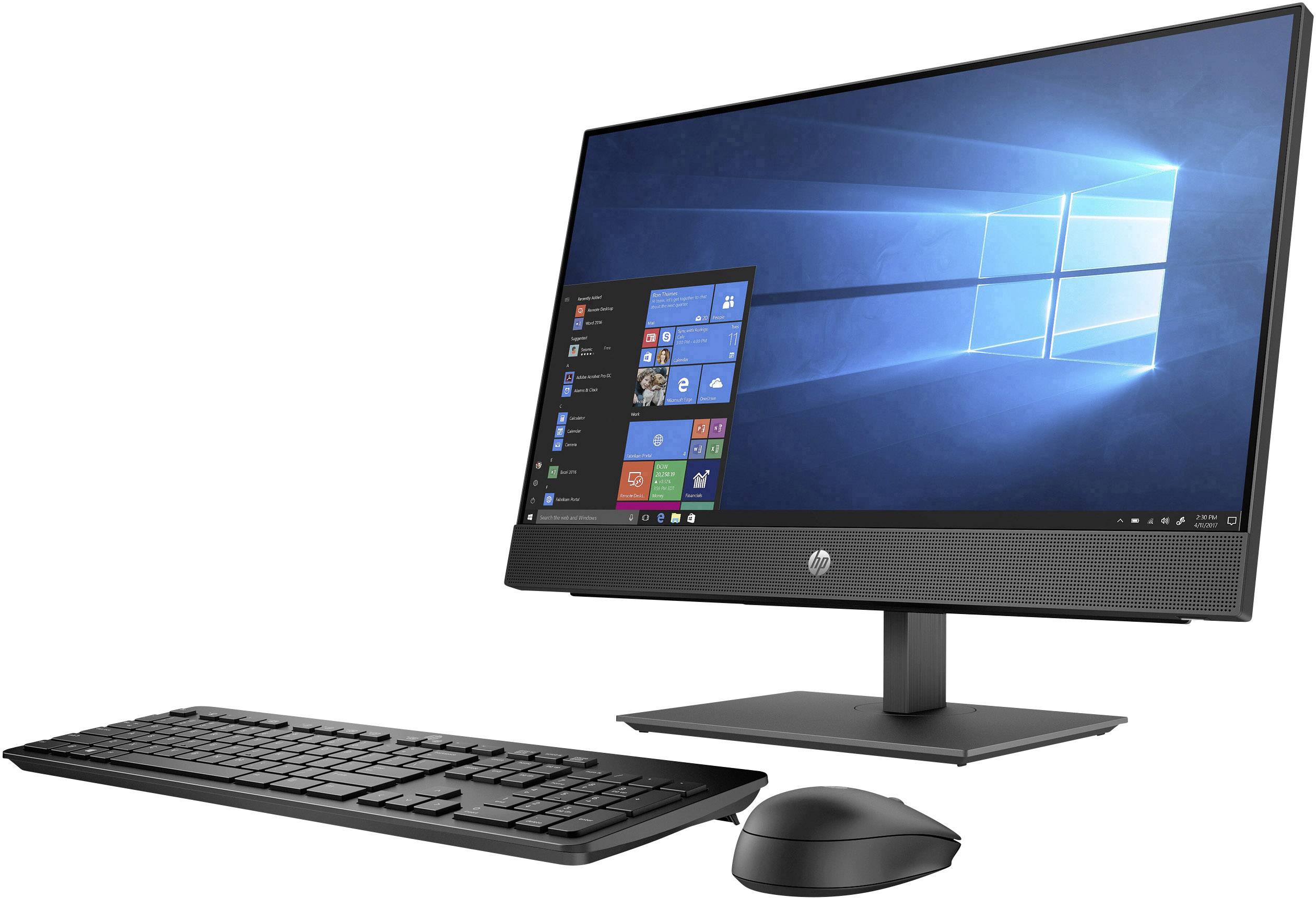 HP ProOne 440 G5 60.5 cm (23.8 Zoll) All-in-One PC Intel® Core™ i7 i7-9700T 16 GB  512 GB SSD Intel UHD Graphics 630 Windows® 10 Pro Schwarz