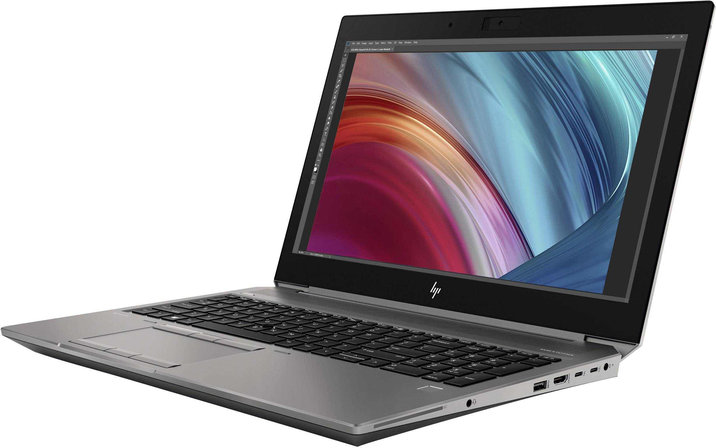 HP ZBook 15 G6 39.6cm (15.6 Zoll) Notebook Intel® Core™ i7 I7-9750H 8GB 256GB 256GB SSD Nvidia Quadro P1000 Windows® 10 Silber