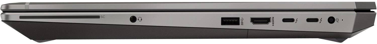 HP ZBook 15 G6 39.6cm (15.6 Zoll) Notebook Intel® Core™ i7 I7-9750H 8GB 256GB 256GB SSD Nvidia Quadro P1000 Windows® 10 Silber