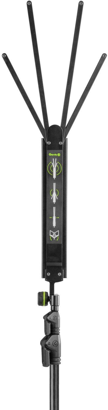 Gravity GNS441B Notenständer Schwarz