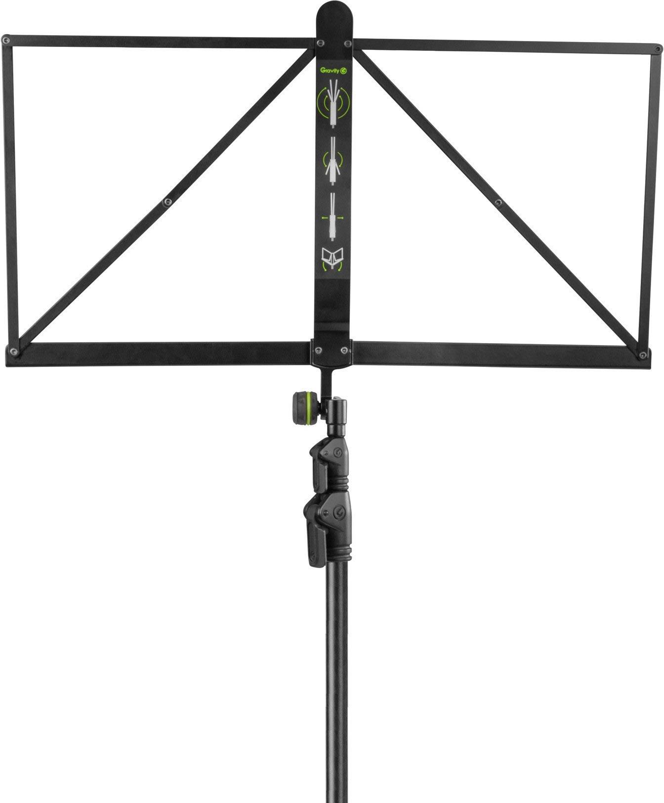 Gravity GNS441B Notenständer Schwarz