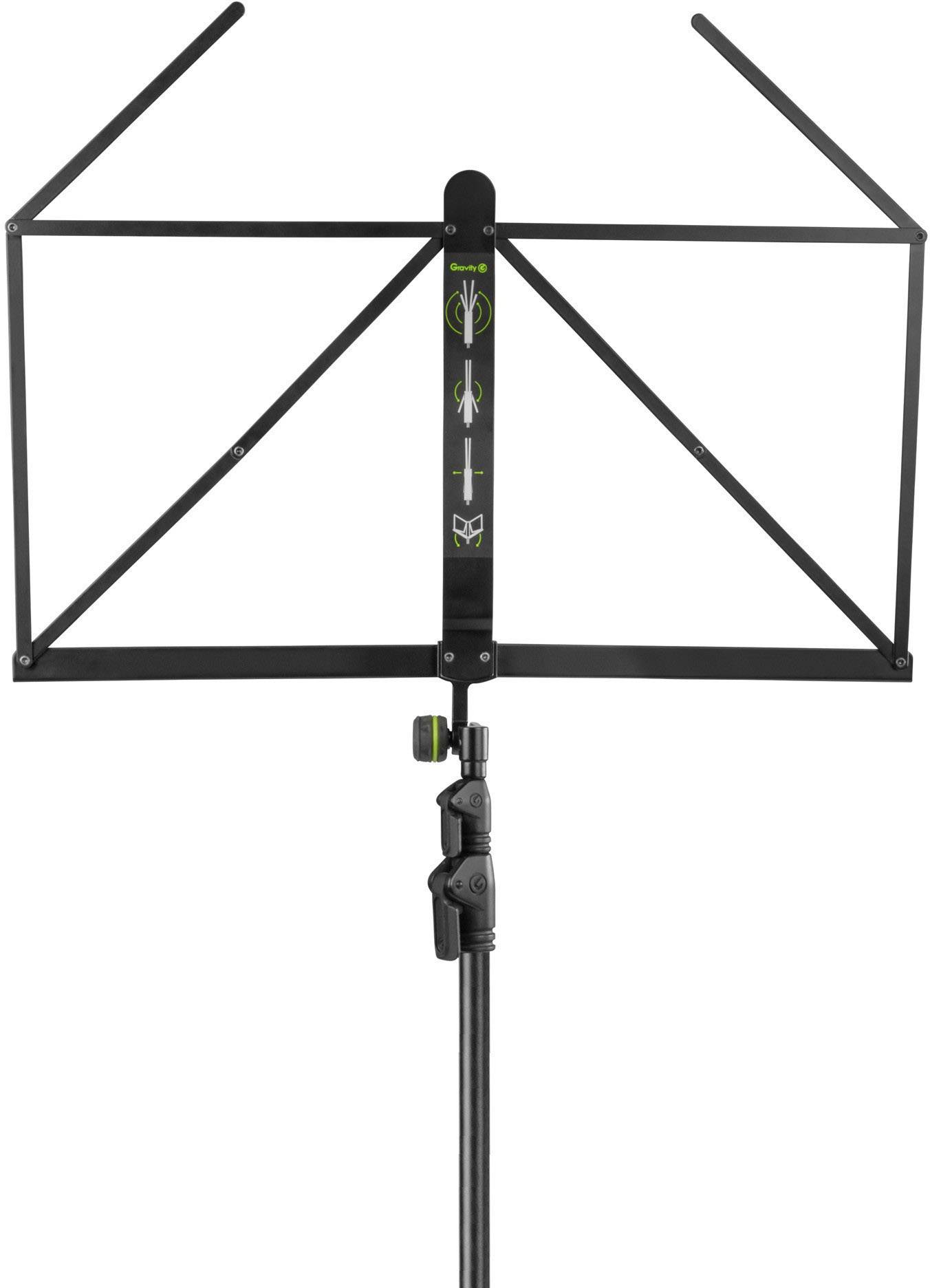 Gravity GNS441B Notenständer Schwarz