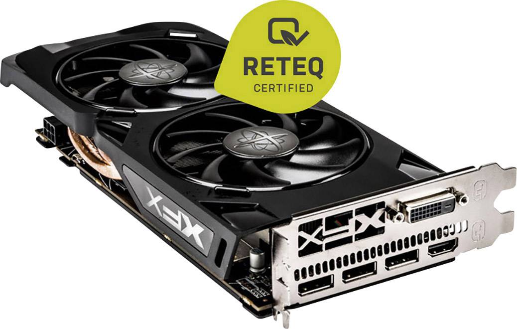 XFX Grafikkarte (generalüberholt) (sehr gut) AMD Radeon RX 470 8GB GDDR5-RAM PCIe x16 HDMI®, DisplayPort