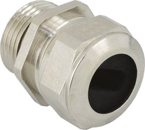 Metallkabelverschraubung, zylindrische Form, mit Außengewinde, zur sicheren Befestigung und Abdichtung von Kabeln, meist in Industrieanwendungen.