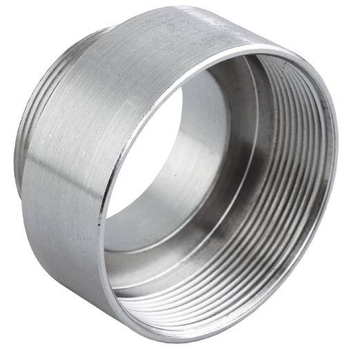 Kaiser Elektro Kabelverschraubungsstutzen M20 M25 Messing (vernickelt) 100 St.