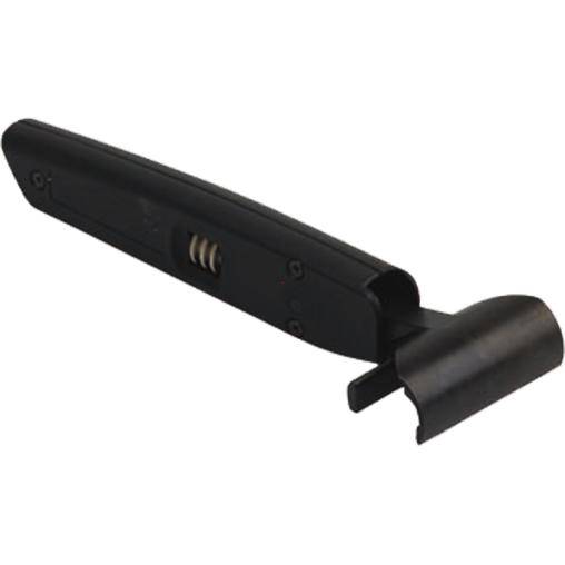 Dieses Bild zeigt einen schwarzen Fahrradgriffeinsatz, der als Ersatzteil für Lenkstangen verwendet wird.