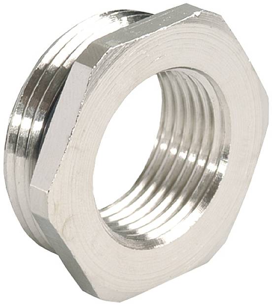 Kaiser Elektro 351/2NPT.09 Reduktion PG9 Messing (vernickelt)