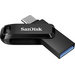 SanDisk Ultra Dual Drive Go USB-Zusatzspeicher Smartphone/Tablet Schwarz 64 GB USB 3.2 Gen 1