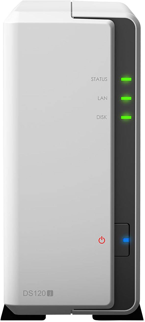 Synology DiskStation DS120j NAS-Server Gehäuse 1 Bay Hardware-Verschlüsselung DS120J