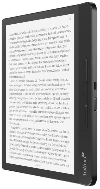 Tolino epos 2 eBook-Reader 20.3cm (8 Zoll) Schwarz
