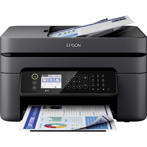 Epson WorkForce WF-2850DWF Farb Tintenstrahl Multifunktionsdrucker A4 Drucker, Scanner, Kopierer, Fax WLAN, ADF