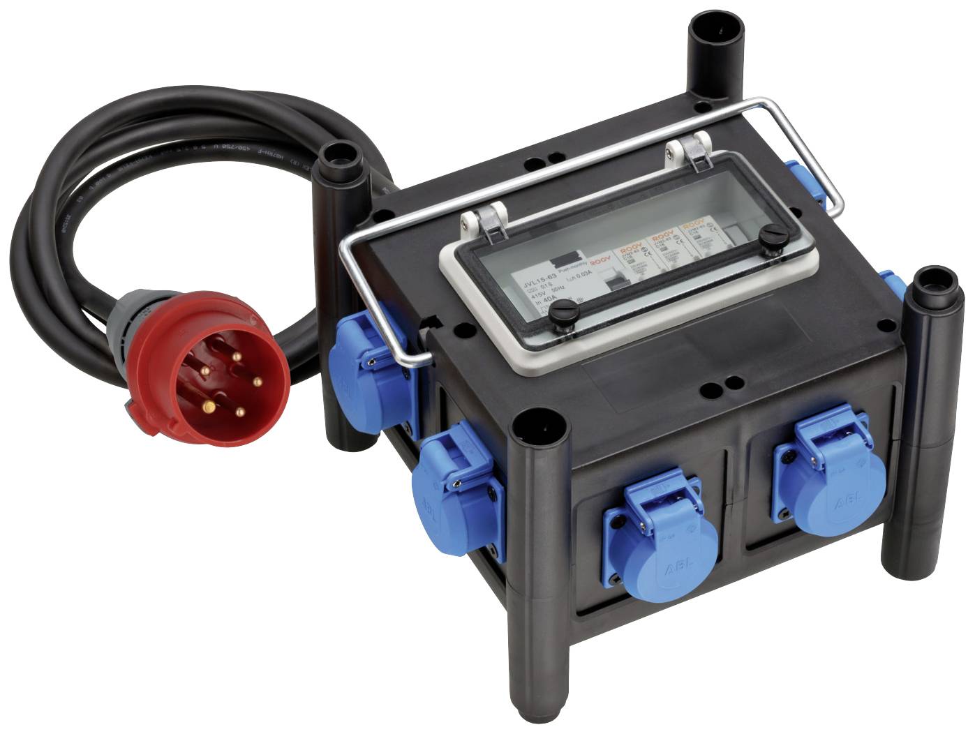 Brennenstuhl 1153690600 Verteilerbox Schwarz