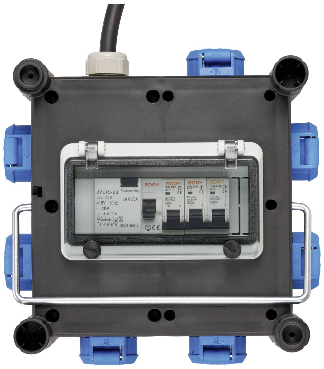 Brennenstuhl 1153690600 Verteilerbox Schwarz