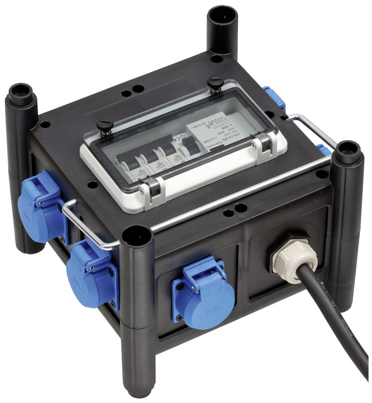 Brennenstuhl 1153690600 Verteilerbox Schwarz