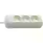 Brennenstuhl 1158610030 Steckdosenleiste 3fach Weiß Schutzkontakt 1St. Brennenstuhl 1158610030 Steckdosenleiste 3fach Weiß Schutzkontakt 1St.