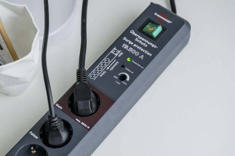 Brennenstuhl 1159490966 Main/Follow-Steckdosenleiste 5fach Anthrazit Schutzkontakt 1 St.