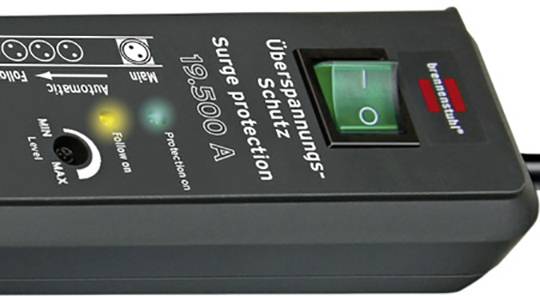 Brennenstuhl 1159490966 Main/Follow-Steckdosenleiste 5fach Anthrazit Schutzkontakt 1 St.