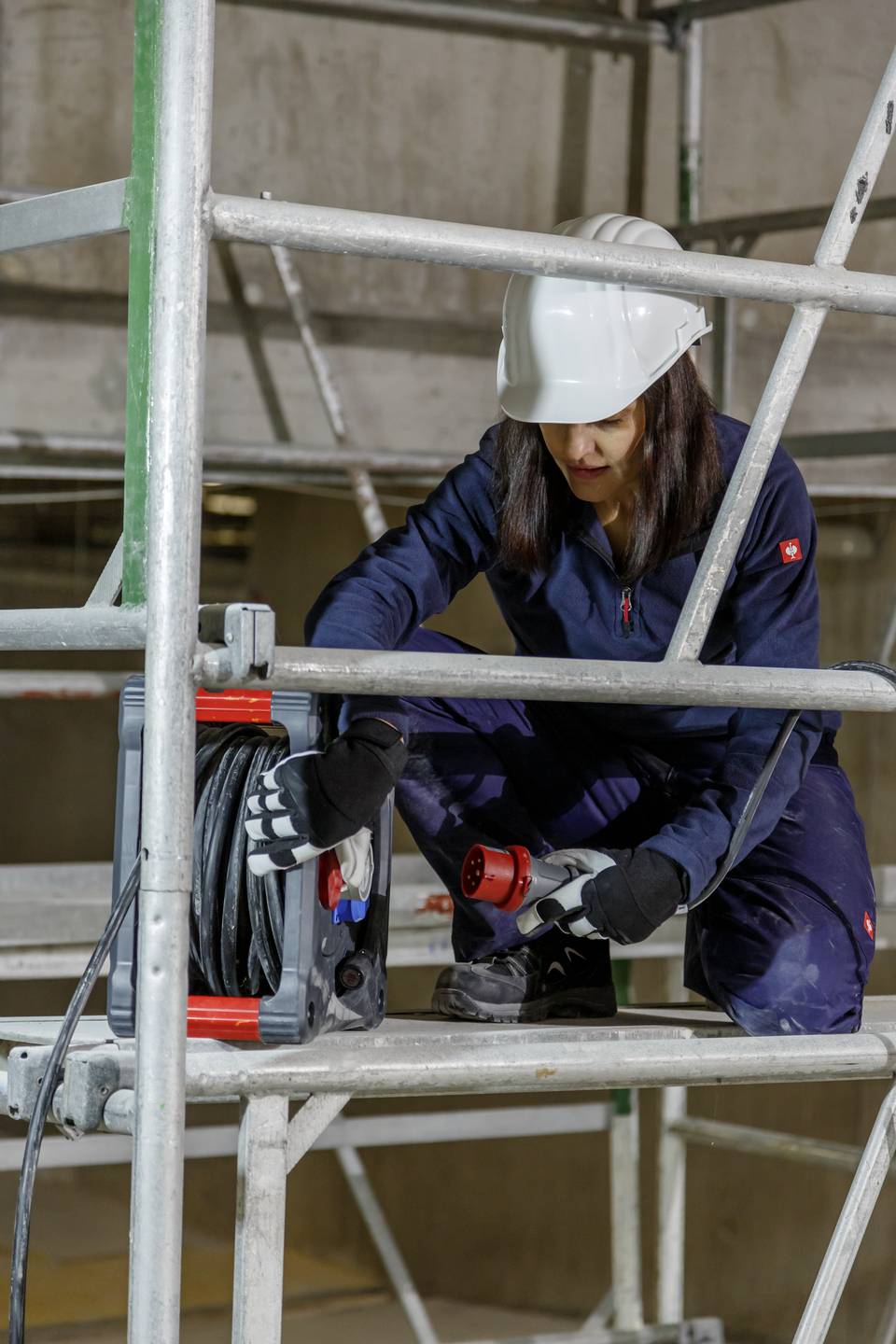 Brennenstuhl 1167720 Strom Verlängerungskabel 16A Schwarz 25.00m H07RN-F 5G 1,5mm²