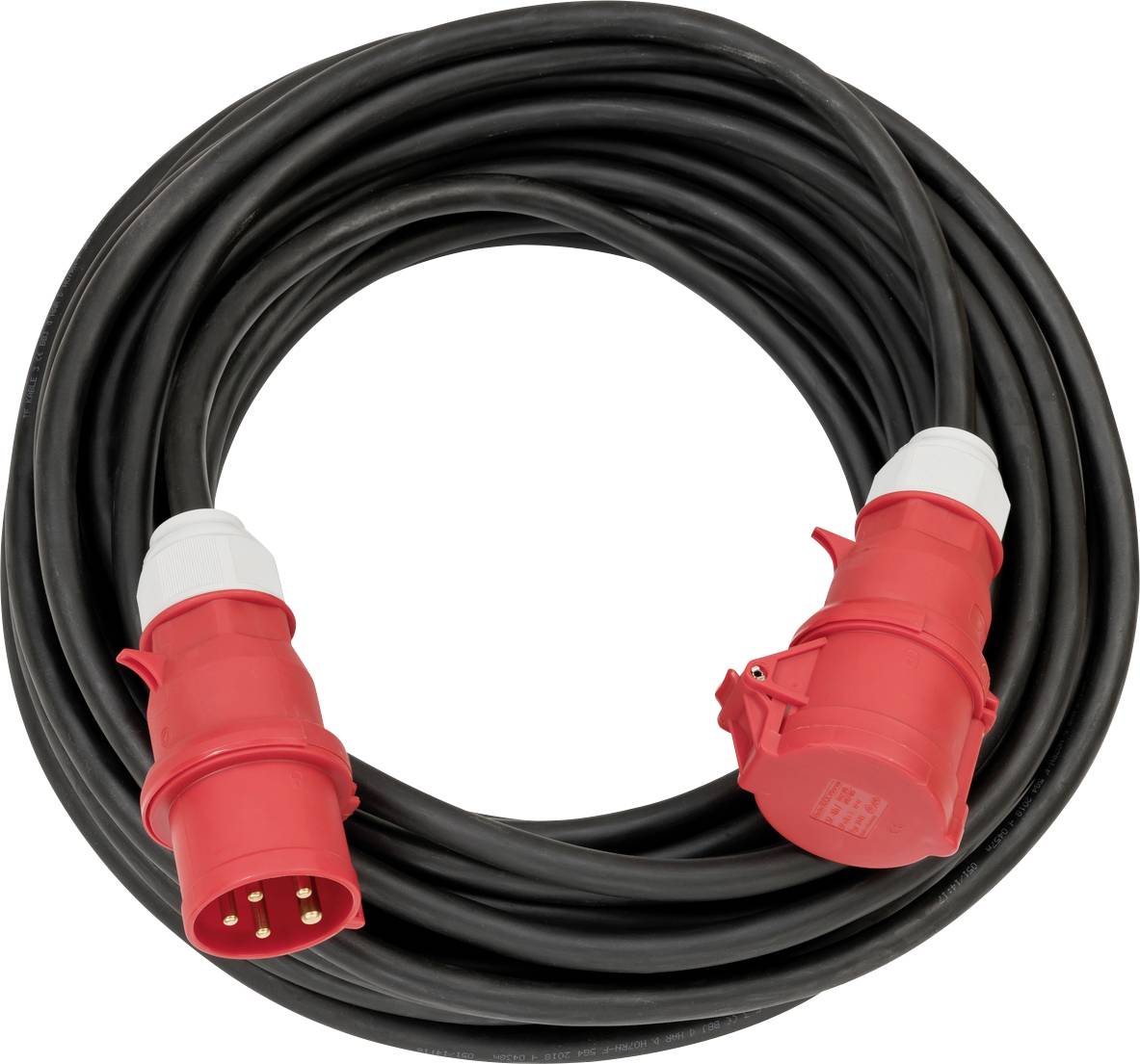 Brennenstuhl 1167970 Strom Verlängerungskabel Schwarz 10.00m H07RN-F 5G 4mm²