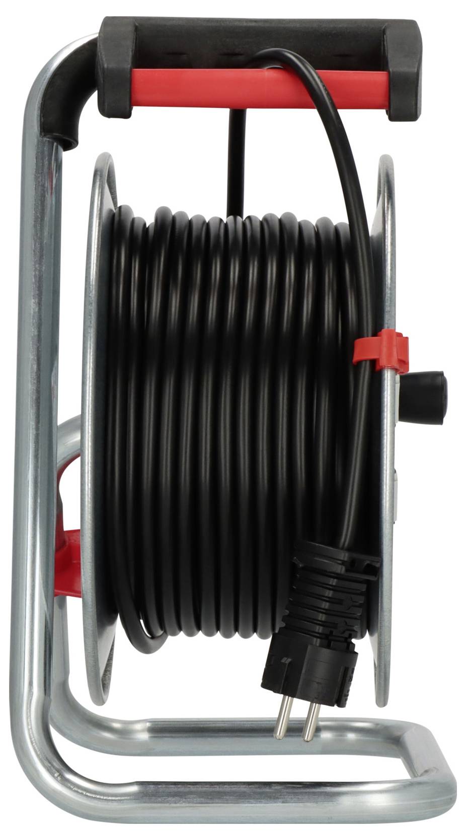 Brennenstuhl 1195056 Kabeltrommel 25 m Schwarz Schutzkontakt-Stecker