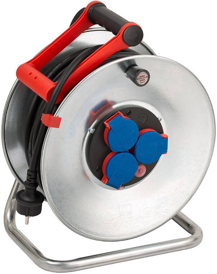 Brennenstuhl 1198340 Kabeltrommel 40.00 m Schwarz Schutzkontakt-Stecker