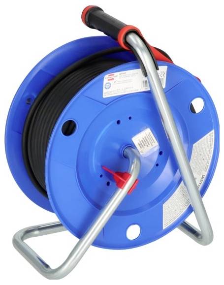 Brennenstuhl 1208230 Kabeltrommel 50m Schwarz Schutzkontakt-Stecker