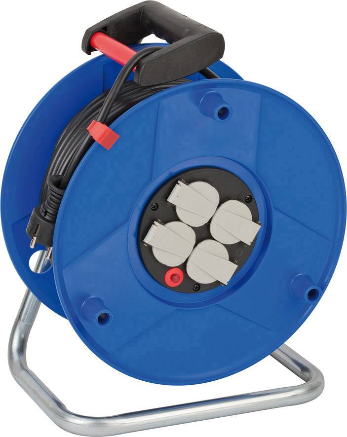 Brennenstuhl 1208300 Kabeltrommel 40.00m Schwarz Schutzkontakt-Stecker