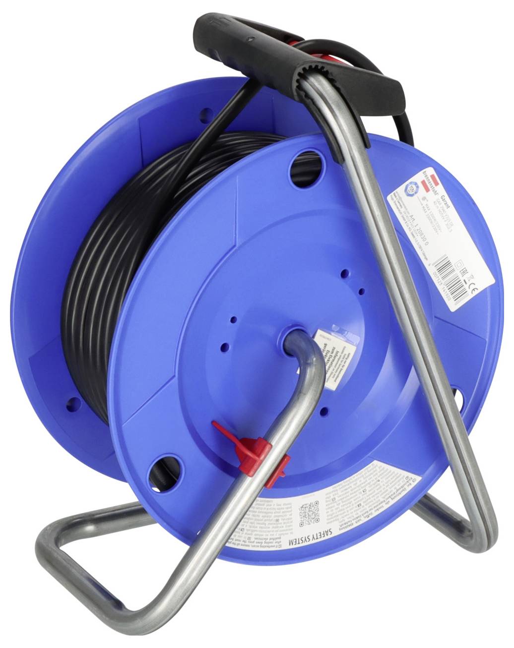 Brennenstuhl 1208300 Kabeltrommel 40 m Schwarz Schutzkontakt-Stecker
