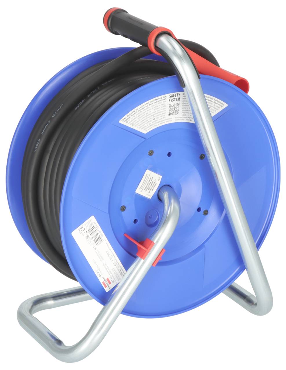 Brennenstuhl 1237980 Kabeltrommel 30.00 m Schwarz CEE-Stecker 16 A 5polig