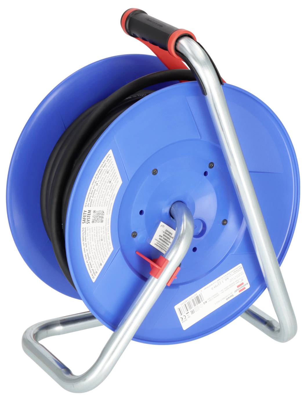 Brennenstuhl 1237990 Kabeltrommel 20.00m Schwarz CEE-Stecker 16A 5polig