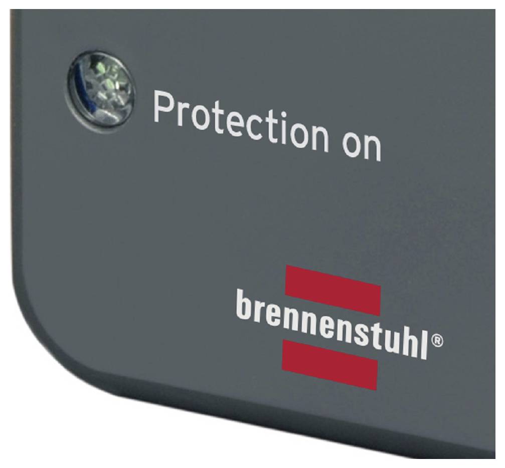 Brennenstuhl 1506996 Überspannungsschutz-Zwischenstecker Anthrazit