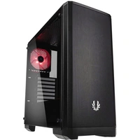 Bitfenix Nova Mesh Tempered Glass Midi-Tower PC-Gehäuse Schwarz 1 Vorinstallierter LED Lüfter, 1 vorinstallierter Lüfter, gedämmt, Seitenfenster, Bitfenix Nova Mesh Tempered Glass Midi-Tower PC-Gehäuse Schwarz 1 Vorinstallierter LED Lüfter, 1 vorinstallierter Lüfter, gedämmt, Seitenfenster,