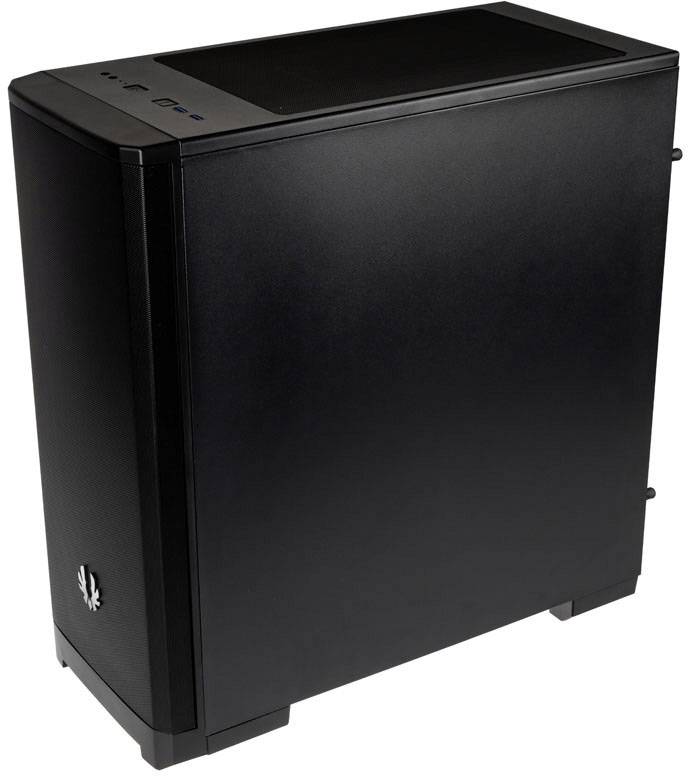 Bitfenix Nova Mesh Tempered Glass Midi-Tower PC-Gehäuse Schwarz 1 Vorinstallierter LED Lüfter, 1 vorinstallierter Lüfter, gedämmt, Seitenfenster,