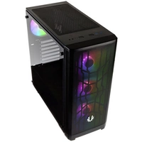 Bitfenix Nova Mesh TG A-RGB Midi-Tower Gehäuse Schwarz Bitfenix Nova Mesh TG A-RGB Midi-Tower Gehäuse Schwarz
