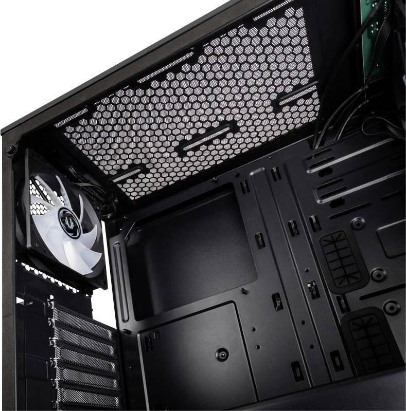 Bitfenix Nova Mesh TG A-RGB Midi-Tower Gehäuse Schwarz