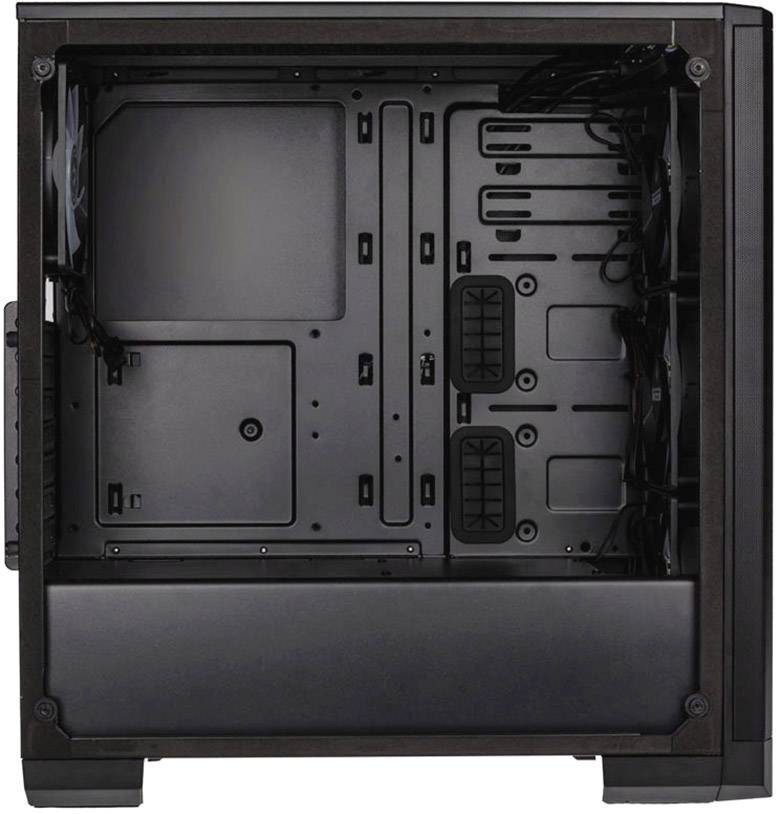 Bitfenix Nova Mesh TG A-RGB Midi-Tower Gehäuse Schwarz