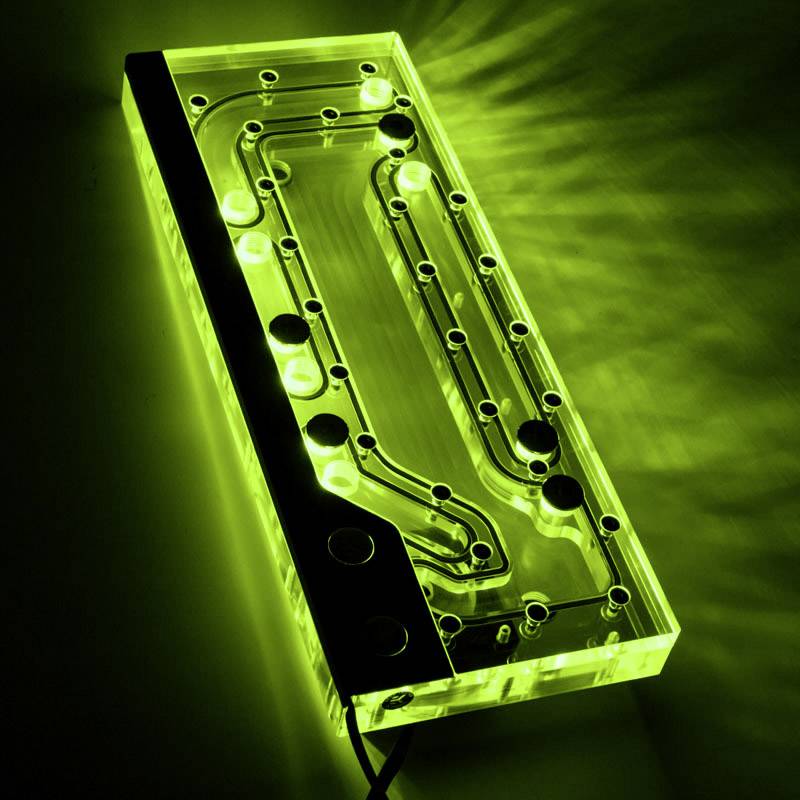 Lian Li O11D Distro Block G1 Wasserkühlung-Pumpe mit Ausgleichsbehälter