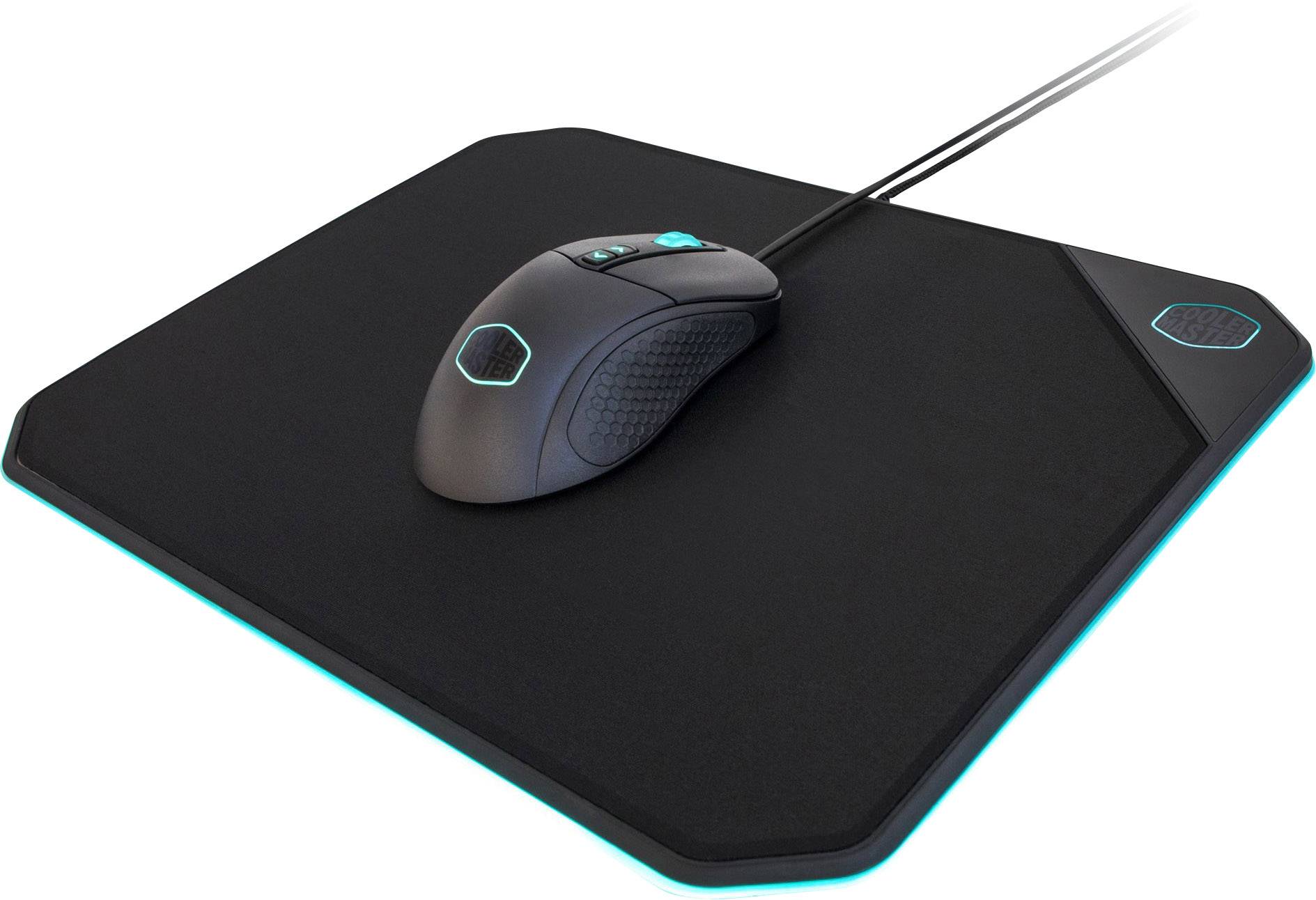 Cooler Master MasterAccessory MP860 RGB Gaming-Mauspad Beleuchtet Schwarz