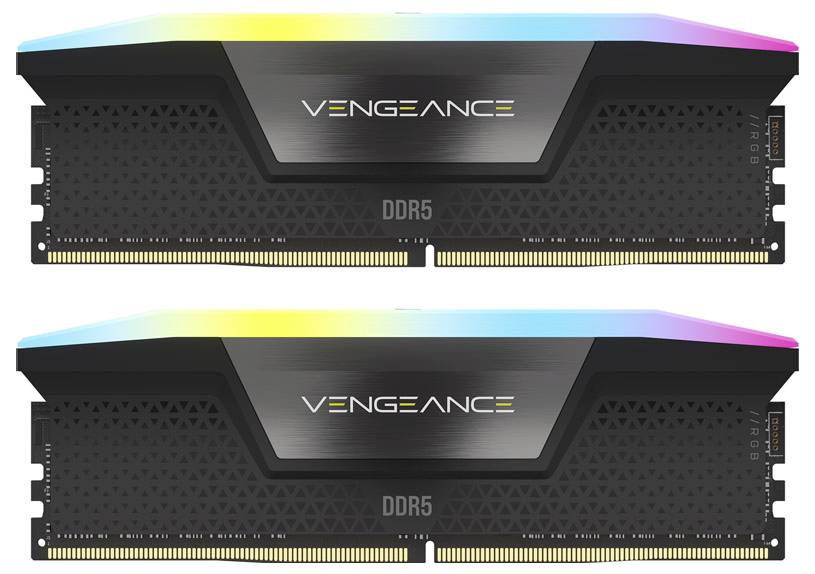 Corsair Vengeance RGB PC-Arbeitsspeicher Kit Retail DDR5 32GB 2 x 16GB 6000MHz 288pin DIMM CL36 CMH32GX5M2E6000C36